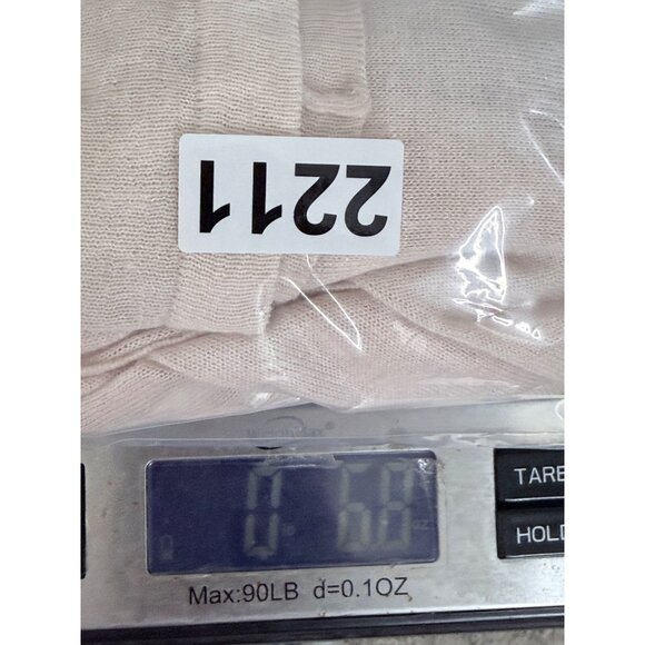 Chicos 3 Open Front Long Sweater Cardigan Size XL Beige Ombre Lightweight Ramie - Picture 10 of 10